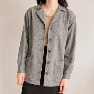 Alfred Dunner Oversized Blazer Size 8